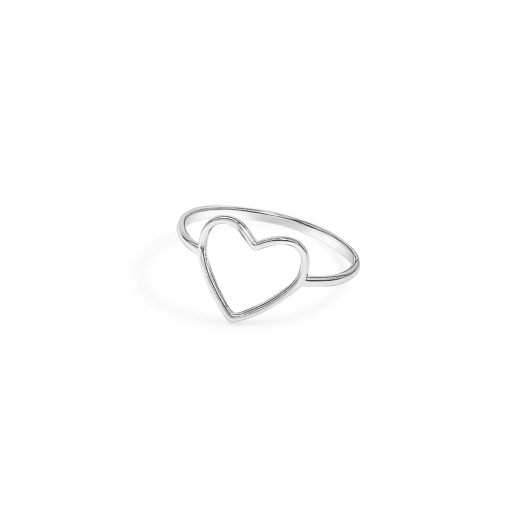 Anel Coração Vazado Annavi