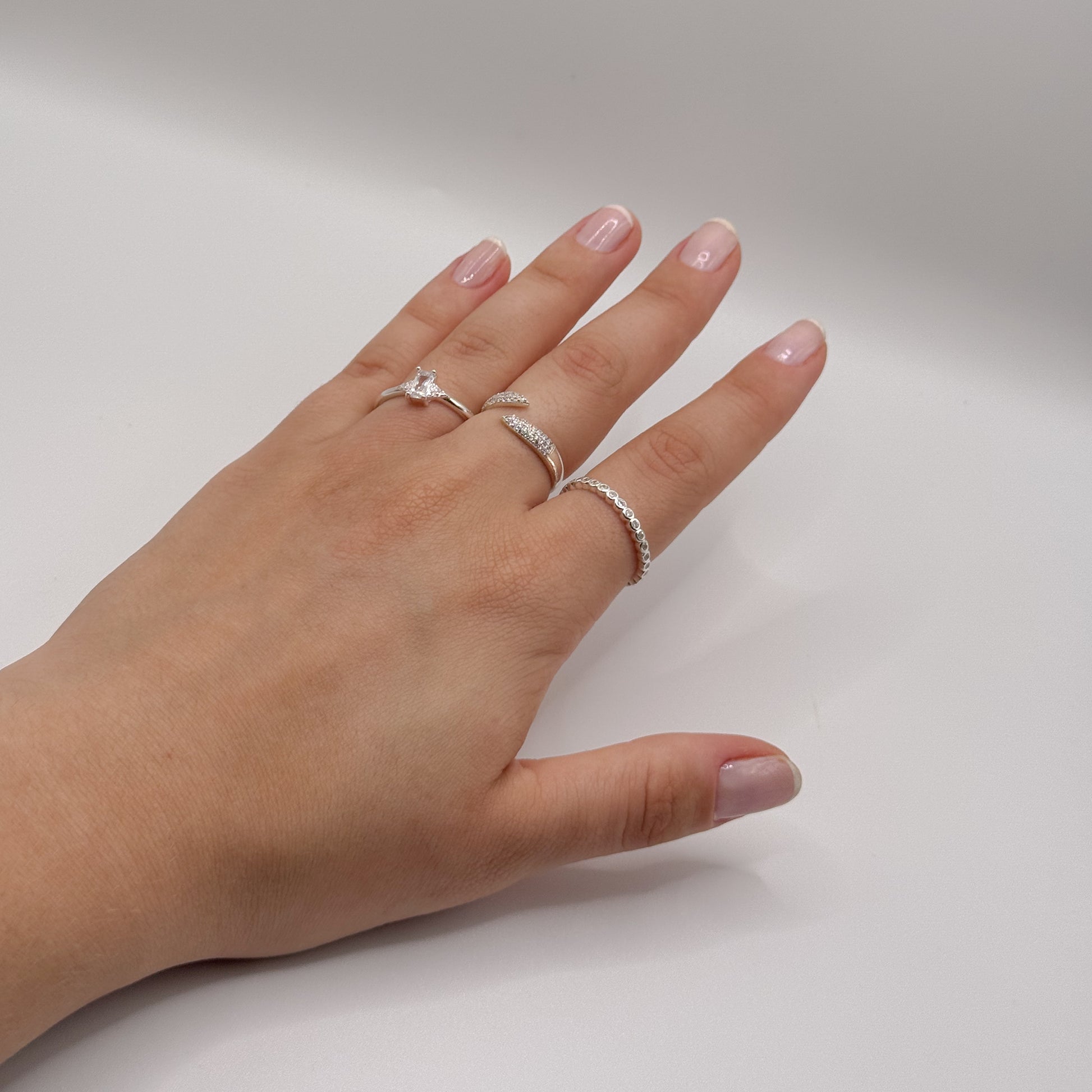 Anel Pedras Zircônia Annavi