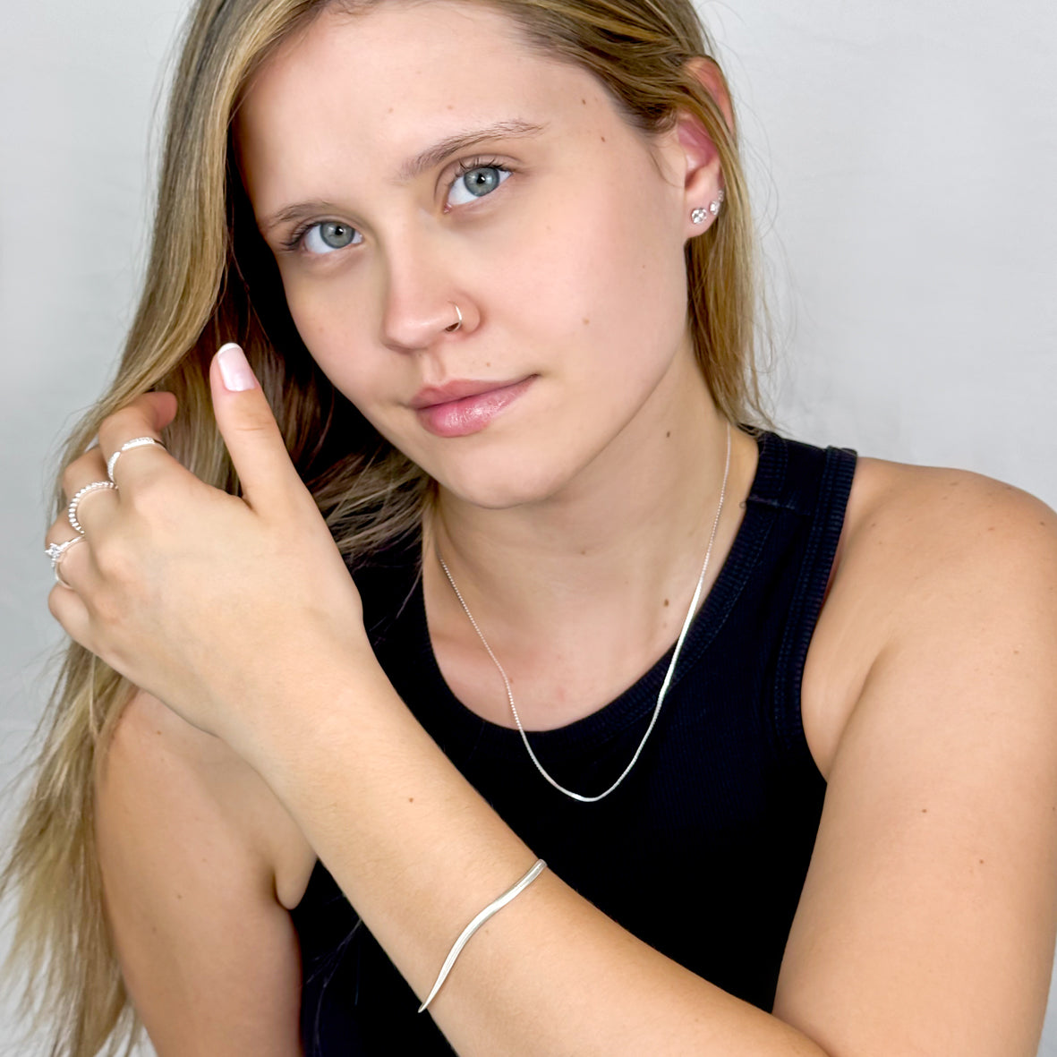 Choker Laminada Minimalista Annavi