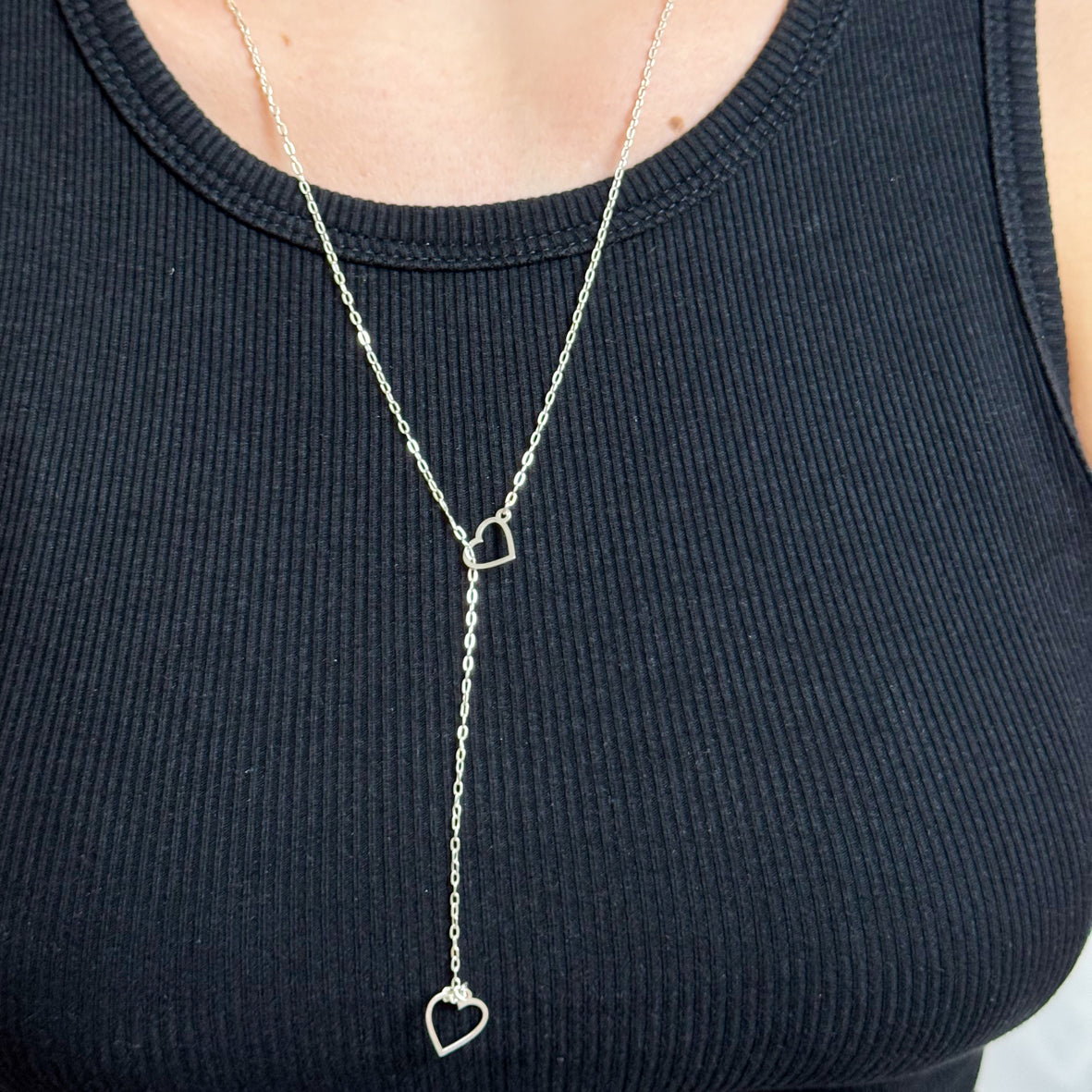 Colar Coração Gravata Annavi