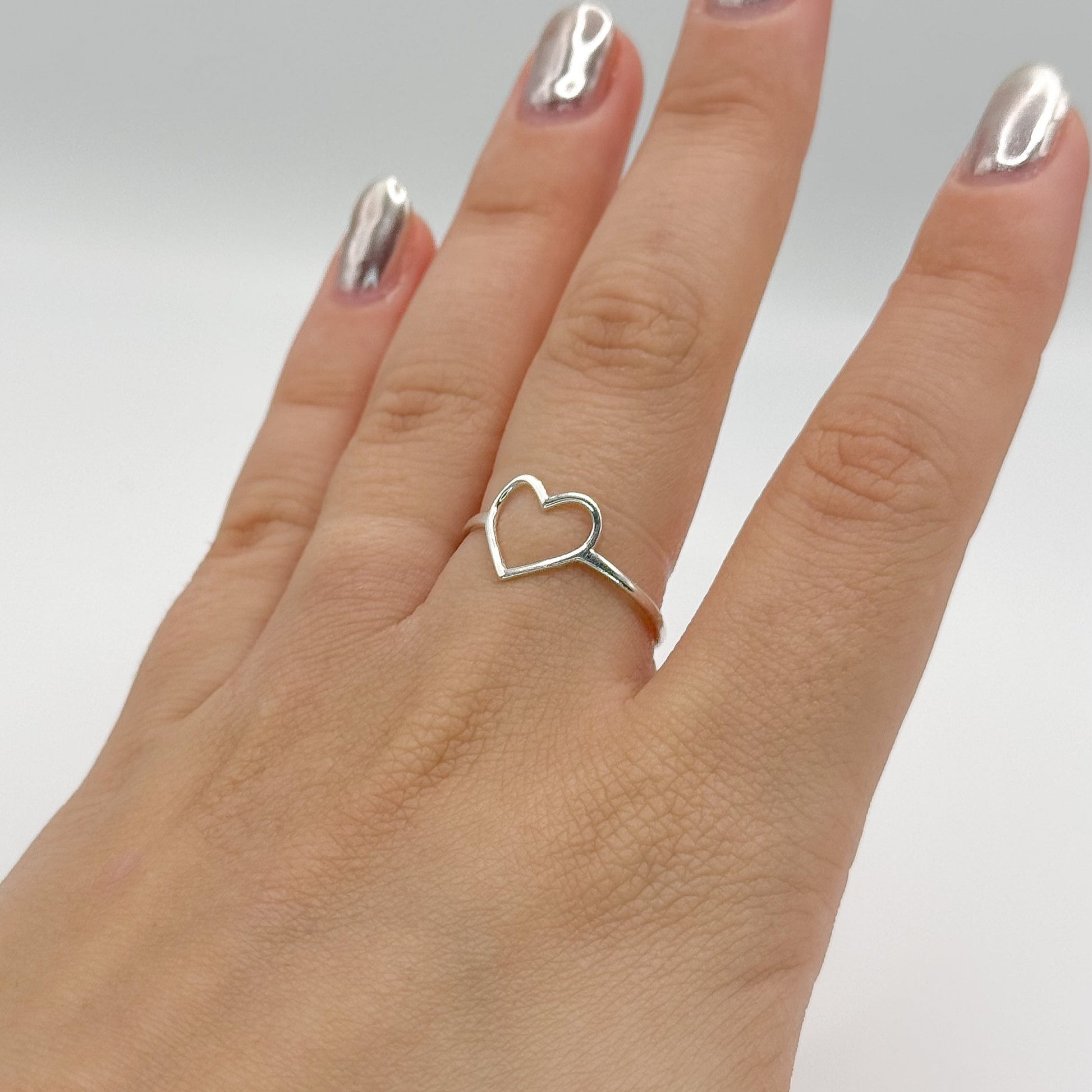 Anel Coração Vazado Annavi