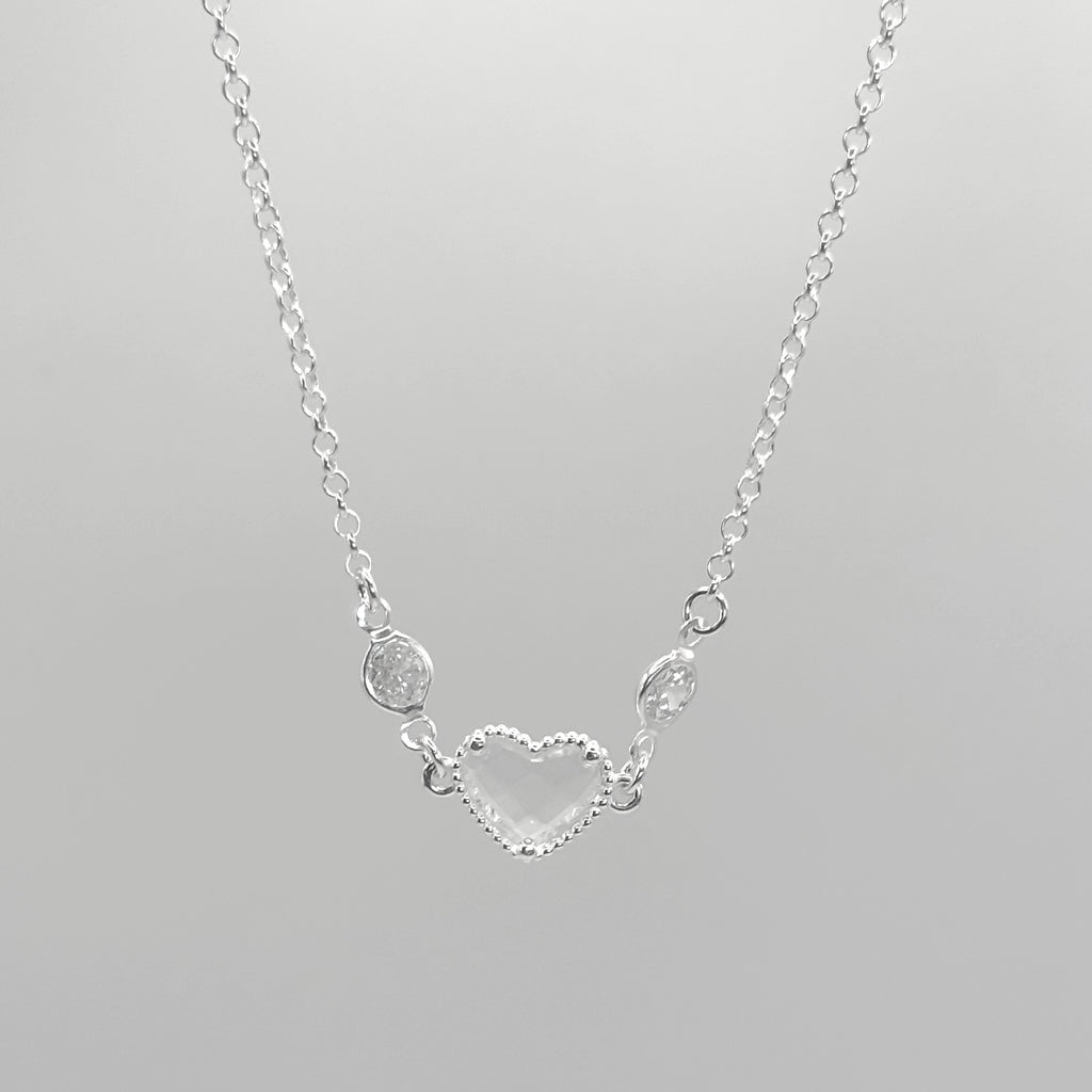 Chocker Coração e Cristais de Zircônia Annavi