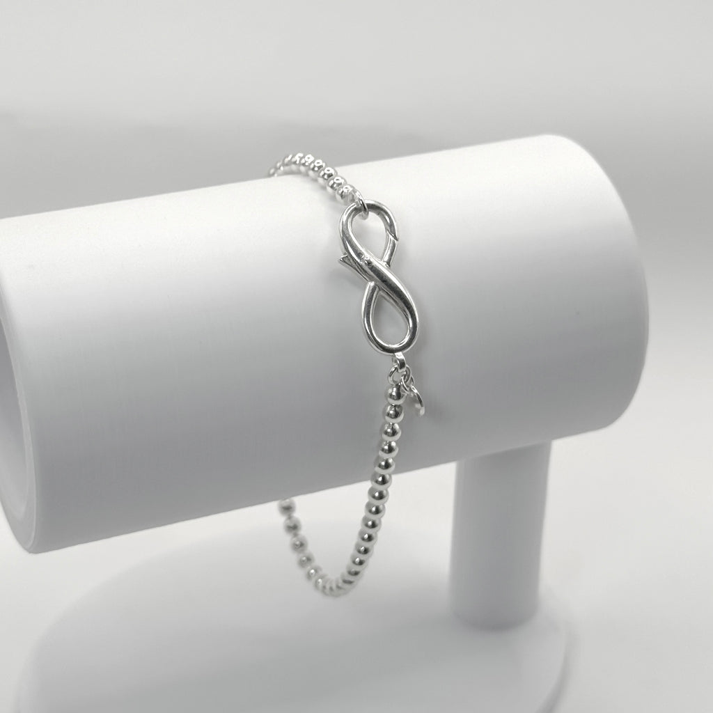 Pulseira Elo Bolinhas Infinito Annavi