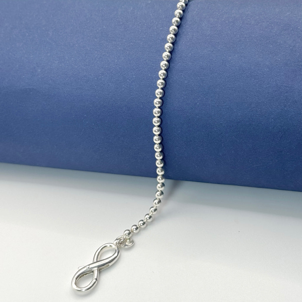 Pulseira Elo Bolinhas Infinito Annavi