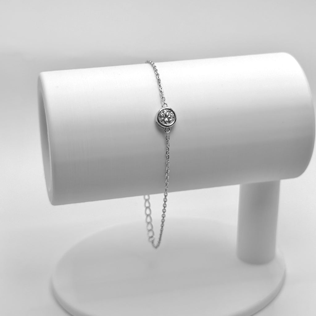 Pulseira Ponto de Luz Moissanite Annavi