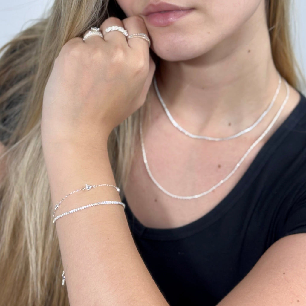 Pulseira Coração Ponto de Luz Annavi