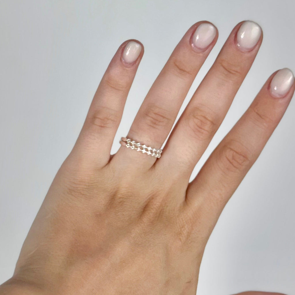 Anel Duplo Aparador Minimalista Annavi