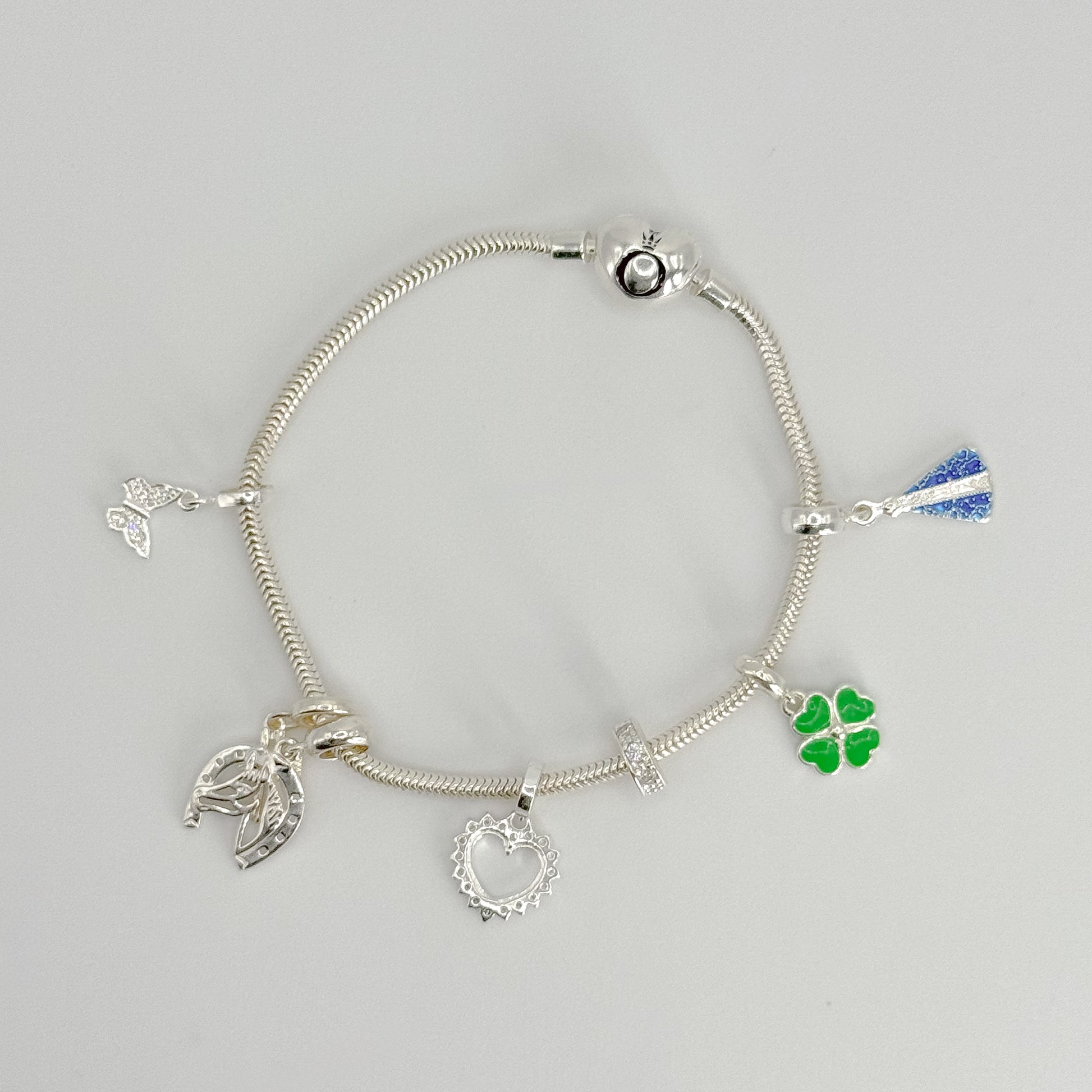 Berloque Separador Cravejado